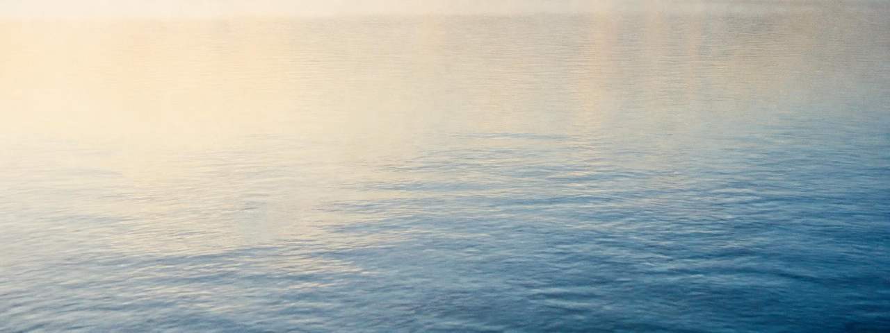 Still water at first light